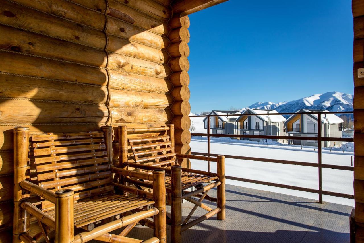 Snow Time Eco Chalet Gudauri Esterno foto