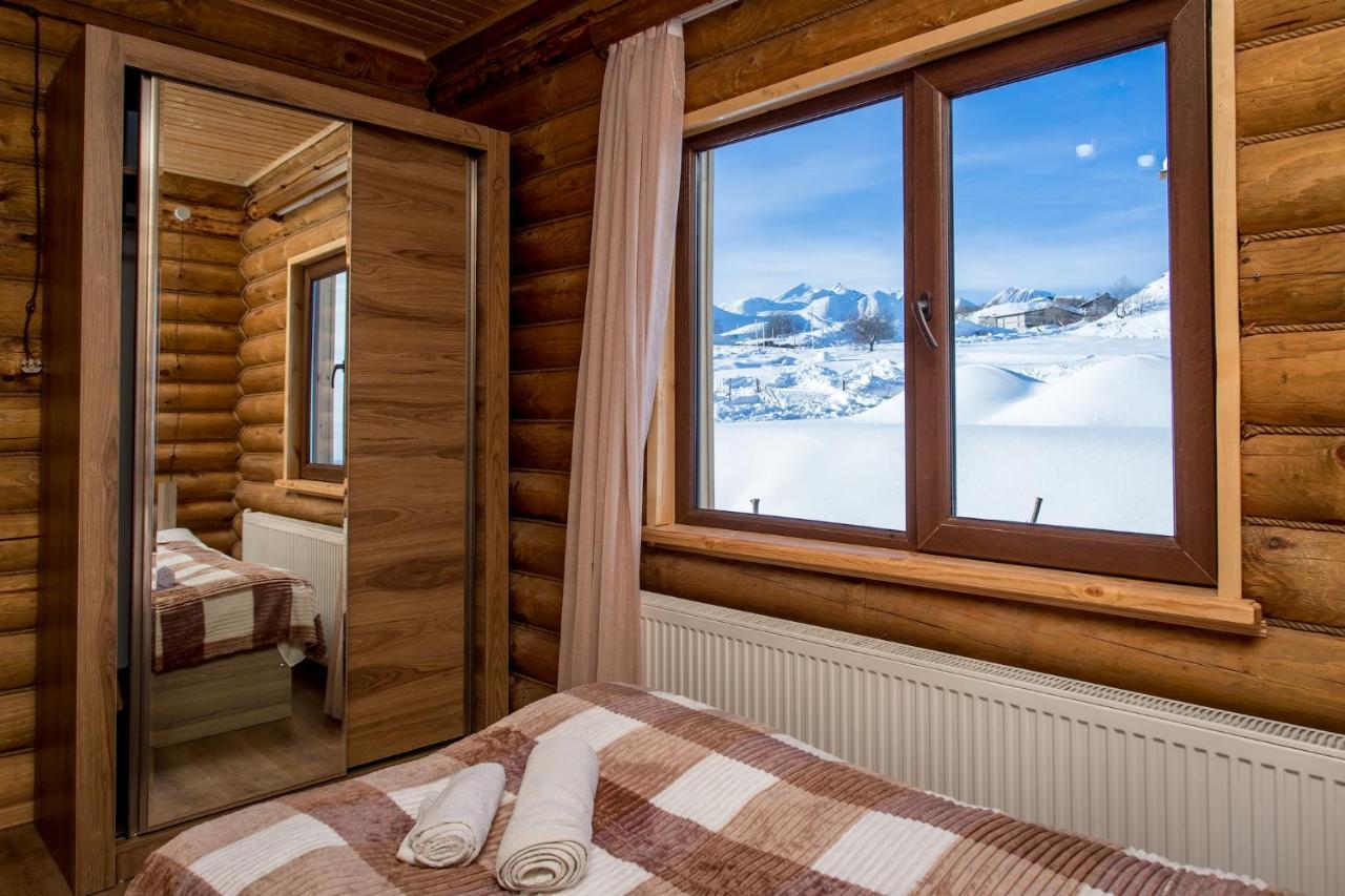 Snow Time Eco Chalet Gudauri Esterno foto