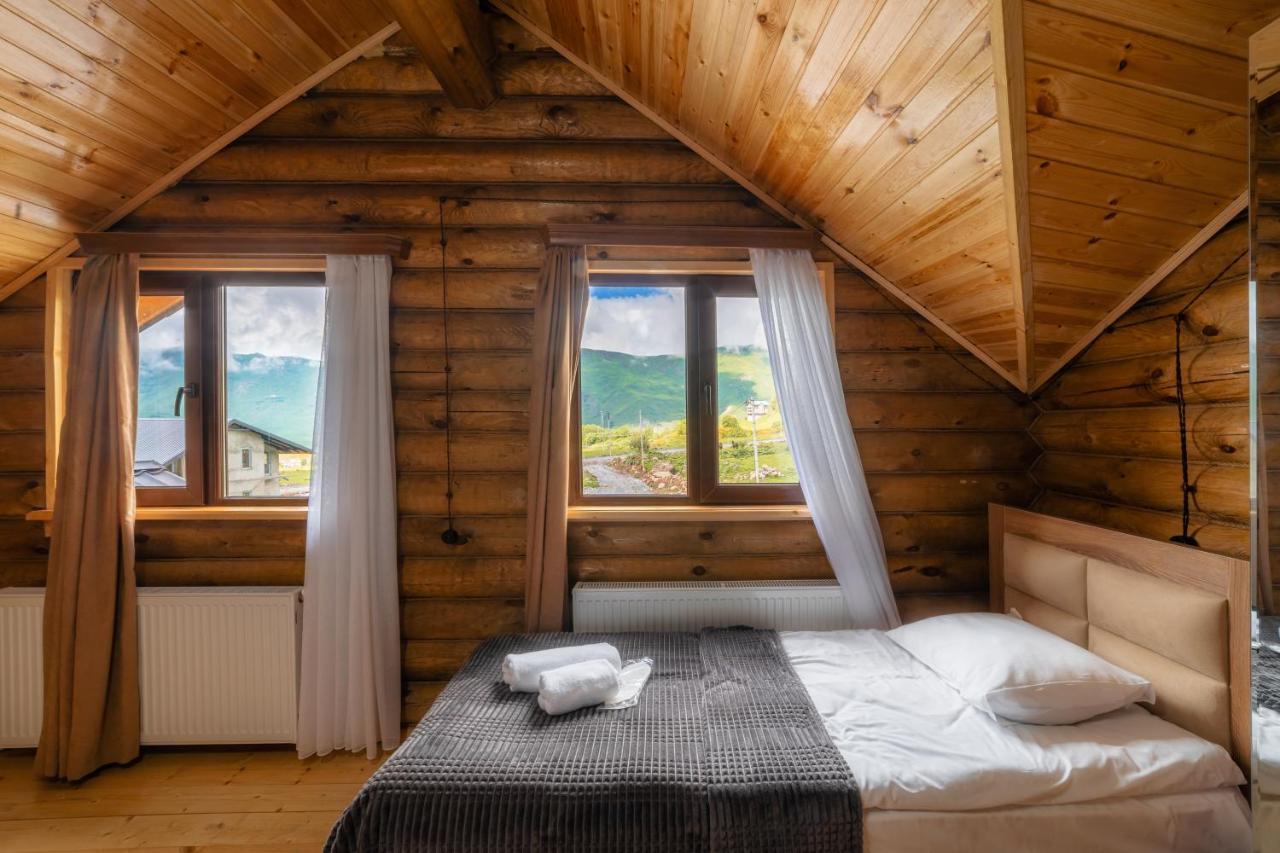 Snow Time Eco Chalet Gudauri Esterno foto