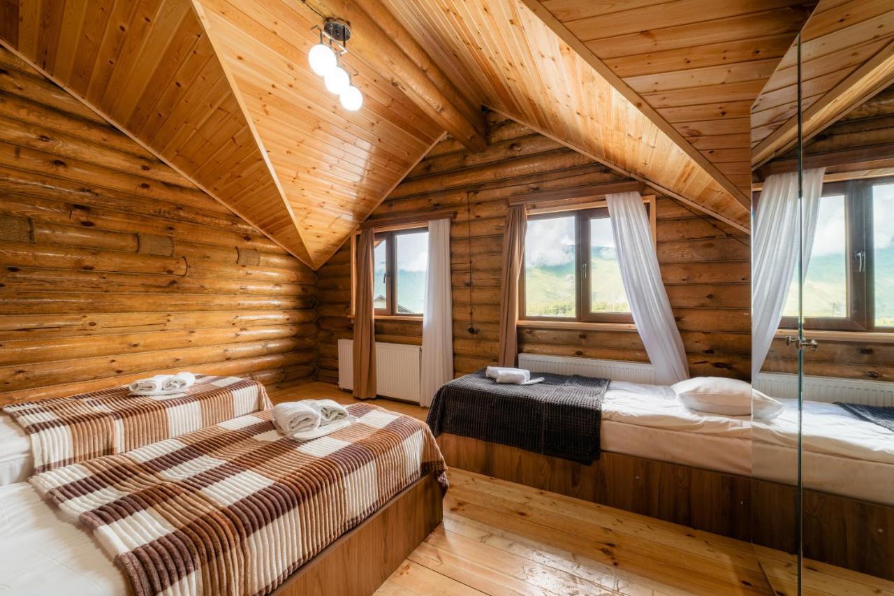 Snow Time Eco Chalet Gudauri Esterno foto
