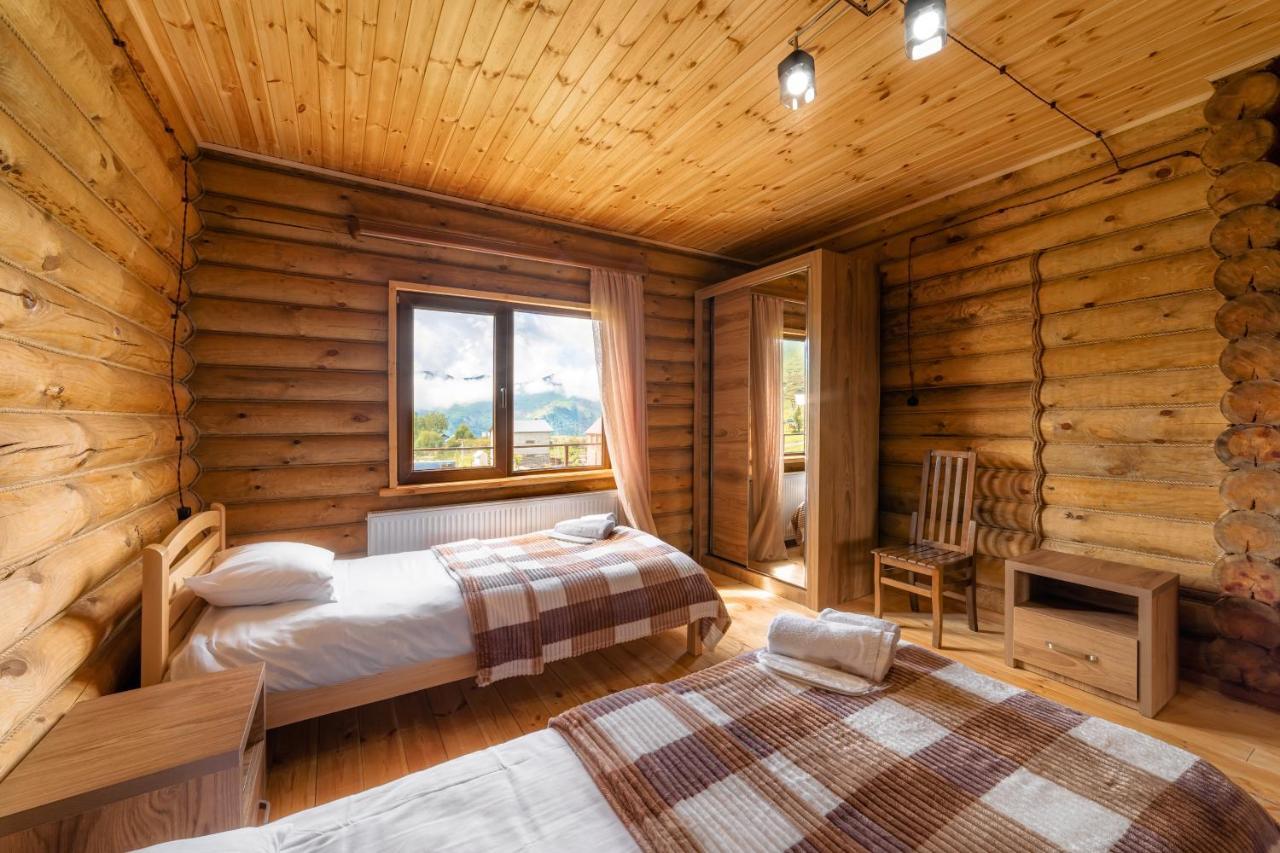 Snow Time Eco Chalet Gudauri Esterno foto